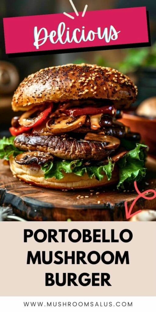 Ultimate Portobello Mushroom Burger 