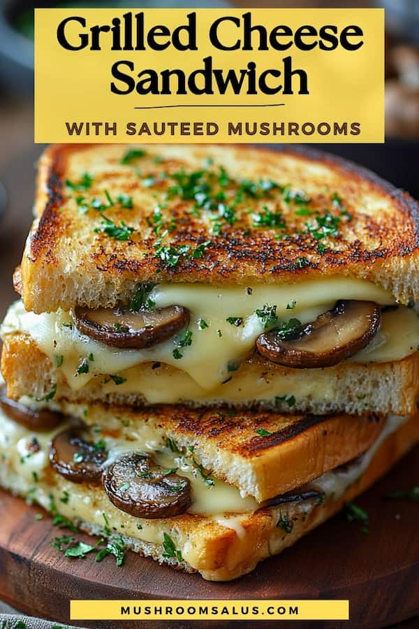 grilled mushroom cheese sandwich recipe