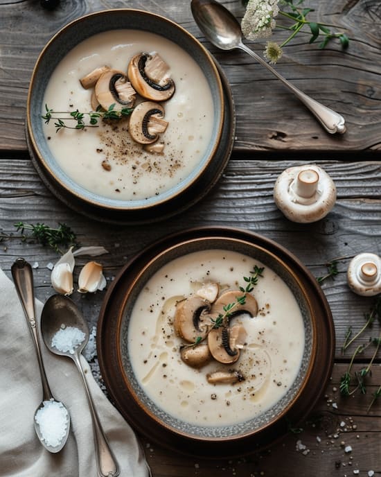 mushroom cream soup recipe