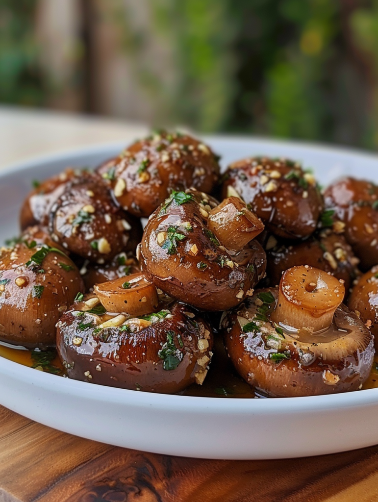 garlic mushrooms recipe