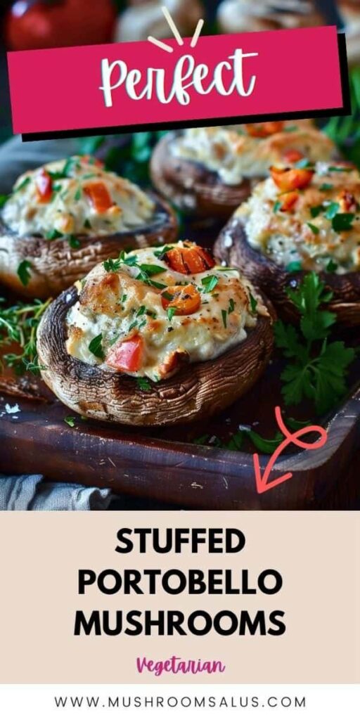  Stuffed Portabella Mushrooms