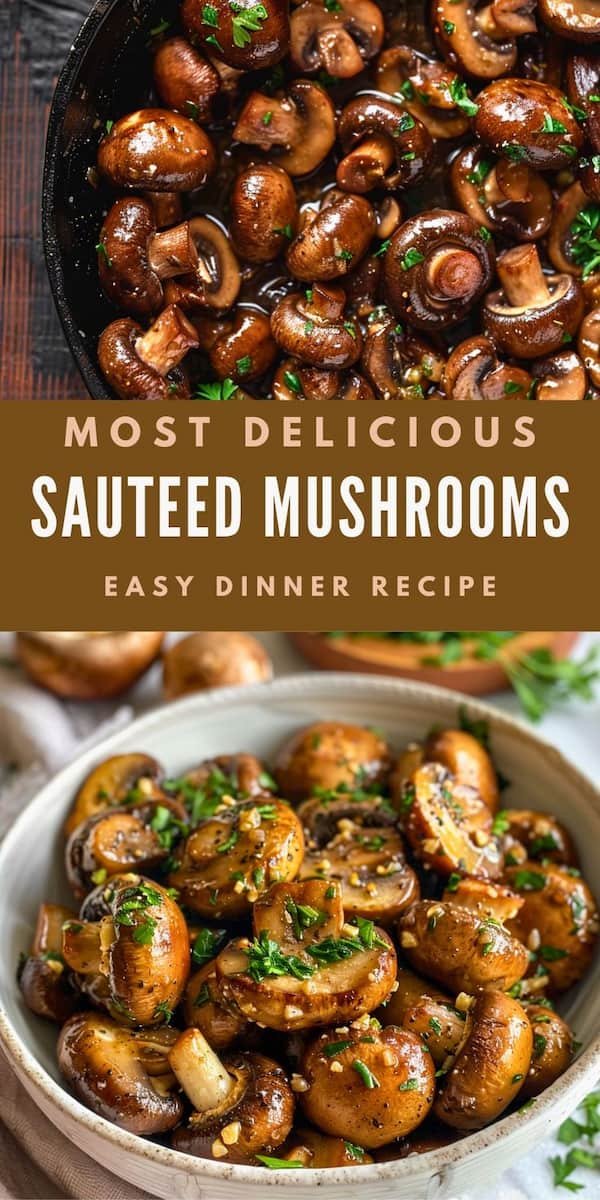 Sauteed Mushrooms Recipe - MushroomSalus