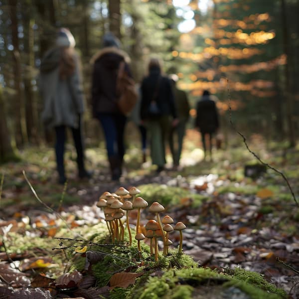 how to forage for mushrooms ,