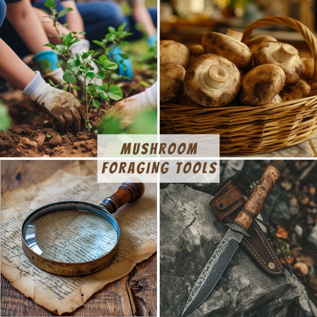 mushroom foraging tools