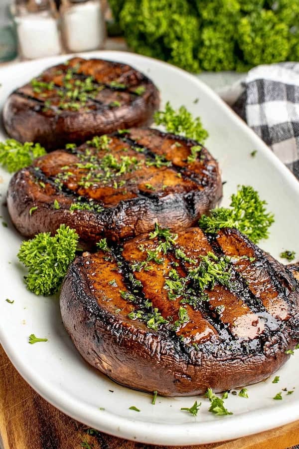 grilled portobello mushrooms