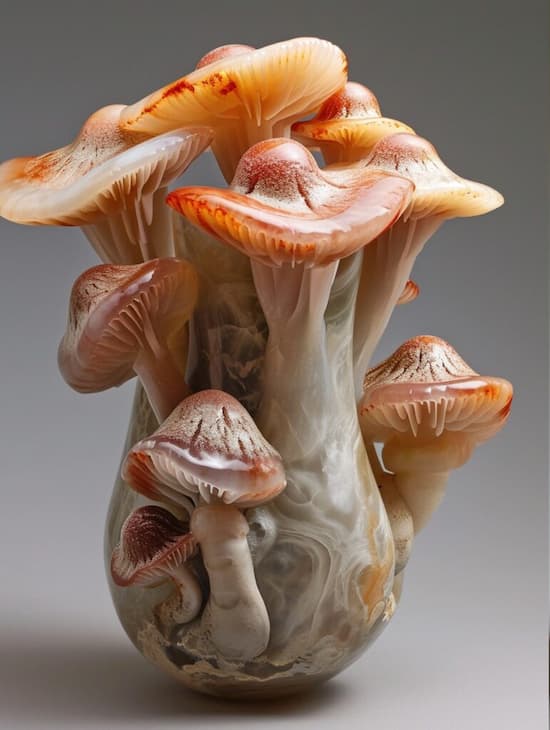 mushroom sculpture