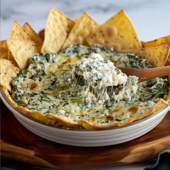 spinach dip recipe easy