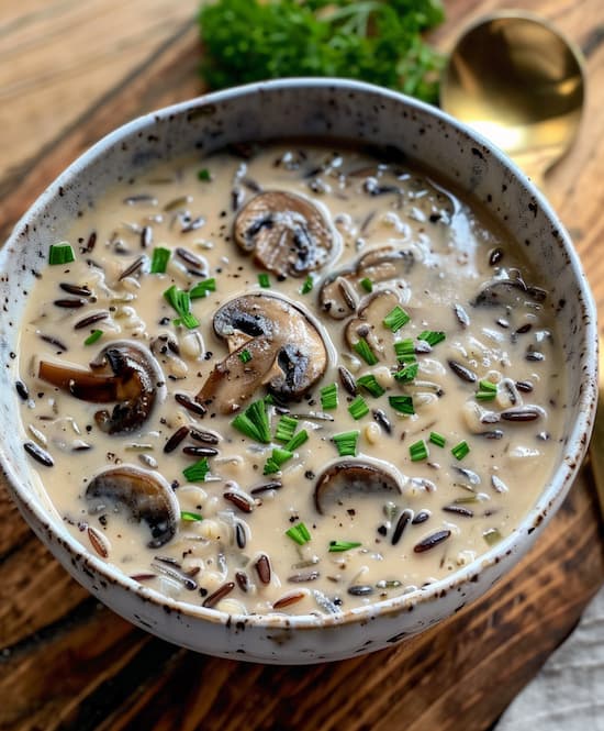 wild rice mushroom soup recipe easy