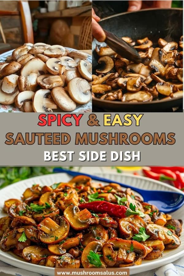 Spicy Sautéed Mushrooms