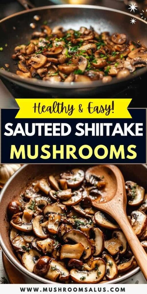  Sautéed Shiitake Mushrooms – A Healthy Side Dish