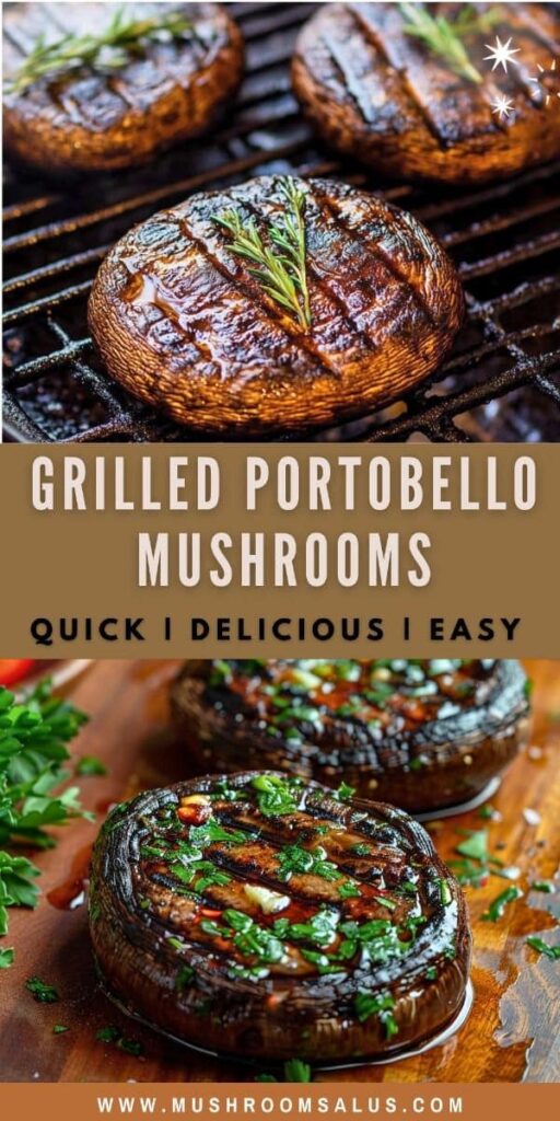 Grilled Portobello Mushrooms 