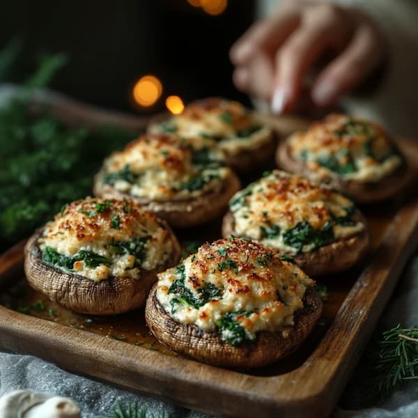 cream cheese mushrooms