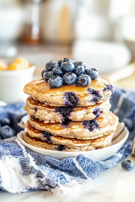 Vegan Blueberry Pancakes