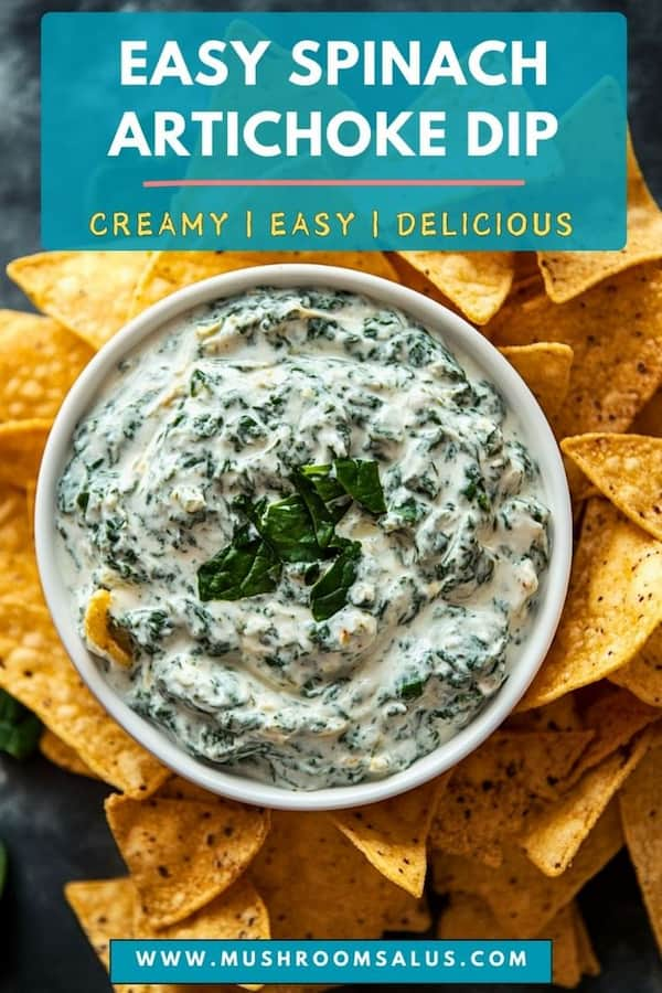 Easy Spinach Artichoke Dip