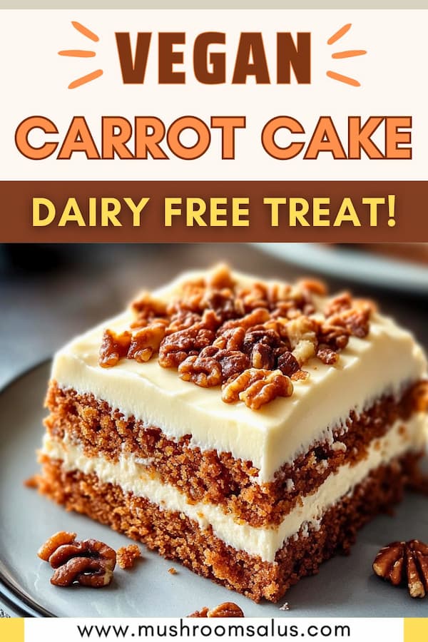 Easy vegan carrot cake recipe