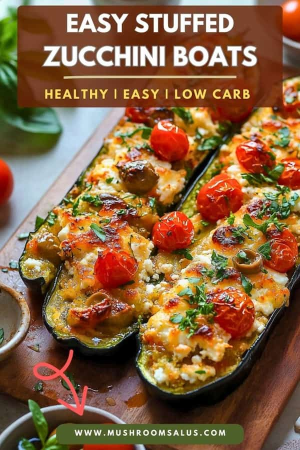 Healthy Zucchini Boats