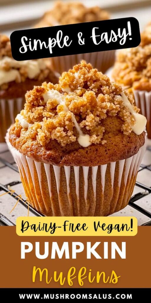 Simple and easy vegan pumpkin muffins fall recipe perfect