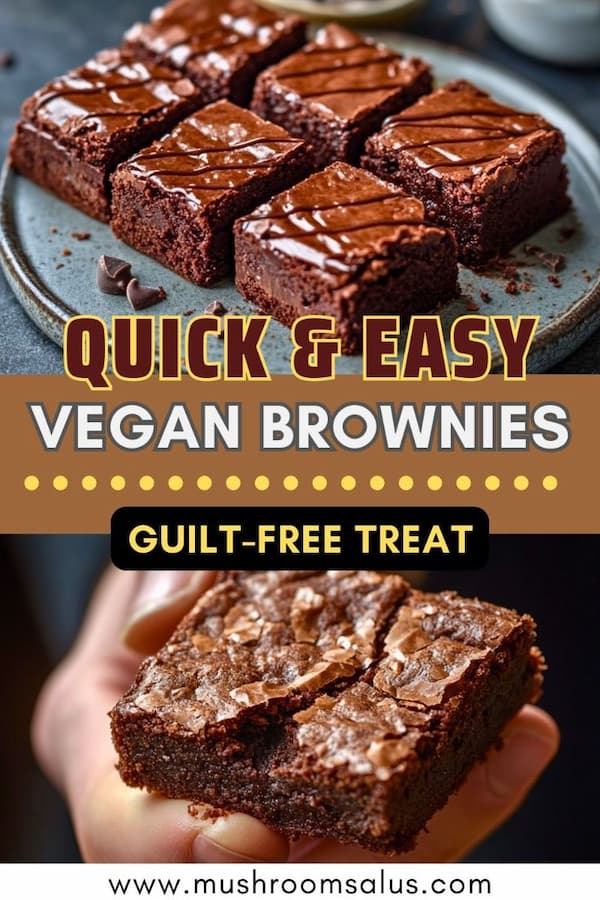 Best Vegan Brownies - Easy and Delicious