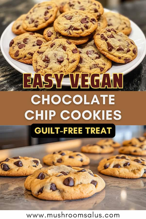 Vegan chocolate chip cookies