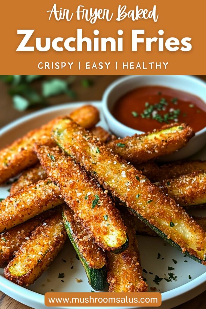 crispy and easy zucchini fries