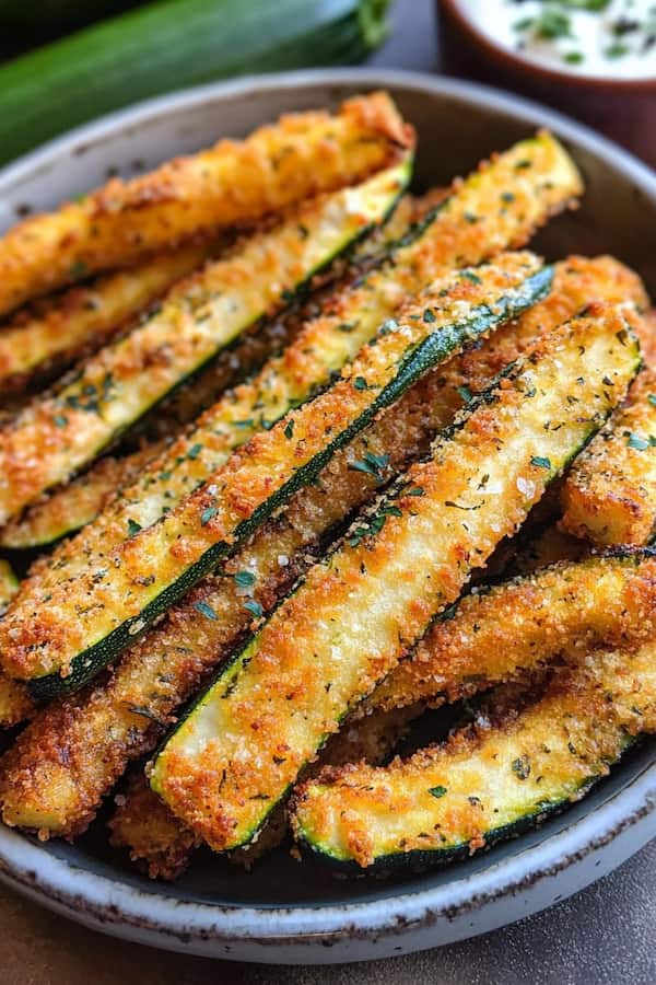 crispy zucchini fries recipe