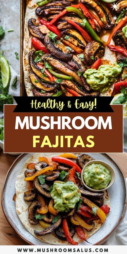  easy to make mushroom fajitas