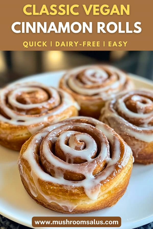 vegan cinnamon rolls recipe