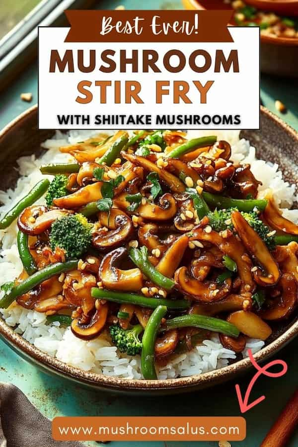 easy shiitake stir fry