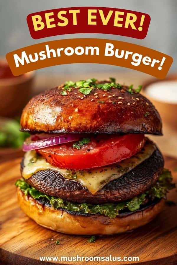 Portobello Mushroom Burger Recipe