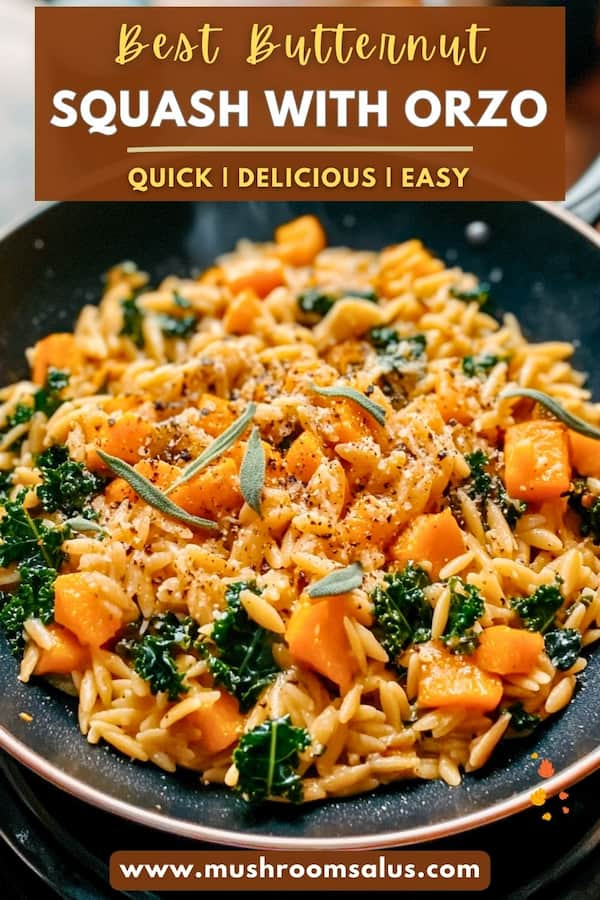 Butternut Squash and Sage Orzo recipe easy