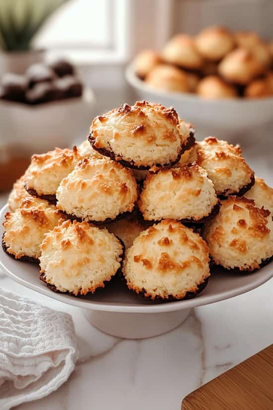 vegan coconut macaroons