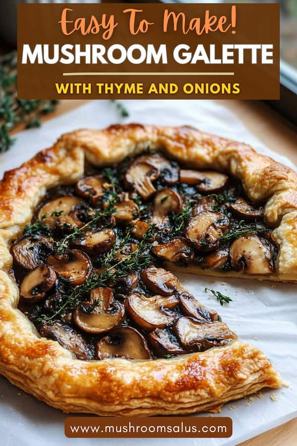 mushroom and thyme galette