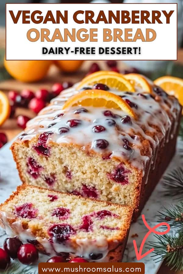 vegan cranberry orange bread recipe