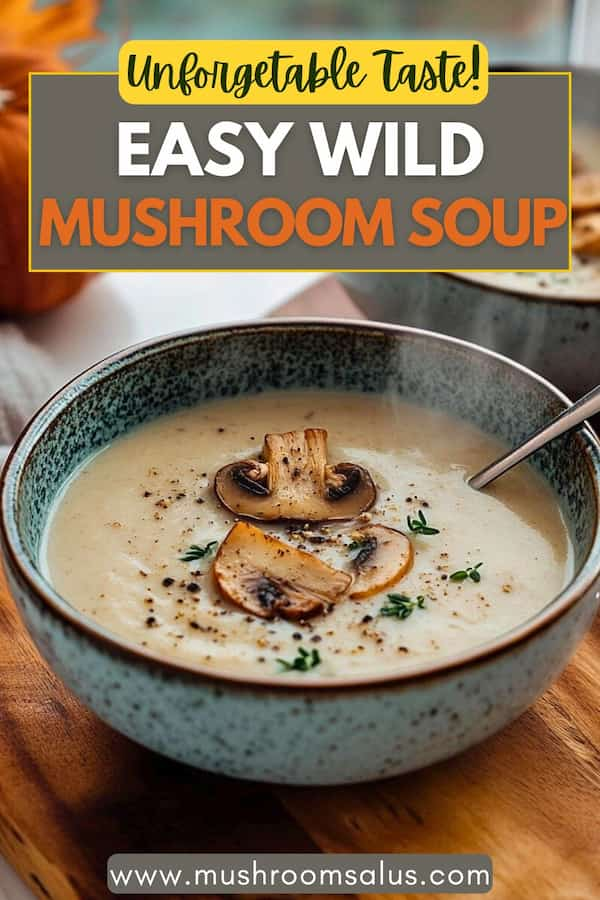 wild mushroom soup recipe creamy 