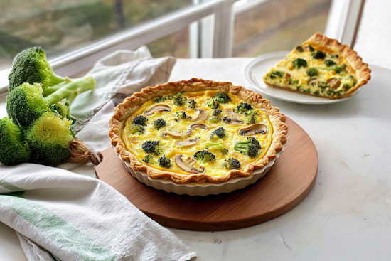 healthy quiche recipe