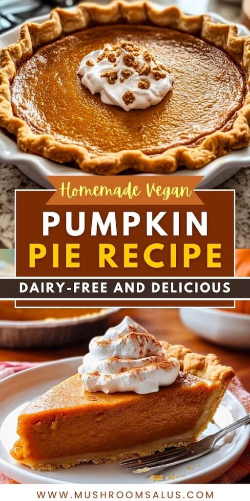 vegan pumpkin pie recipe