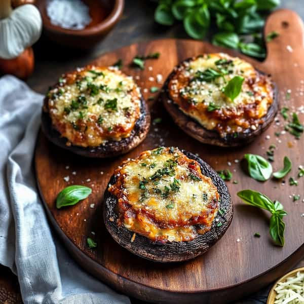 lasagna stuffed mushrooms