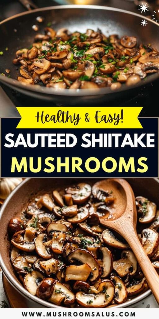 sauteed shiitake mushrooms