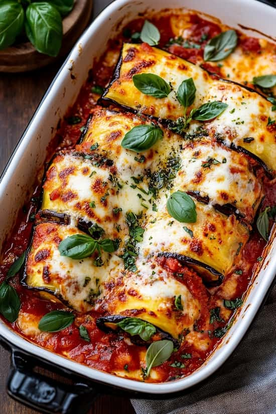 baked eggplant rollatini recipe