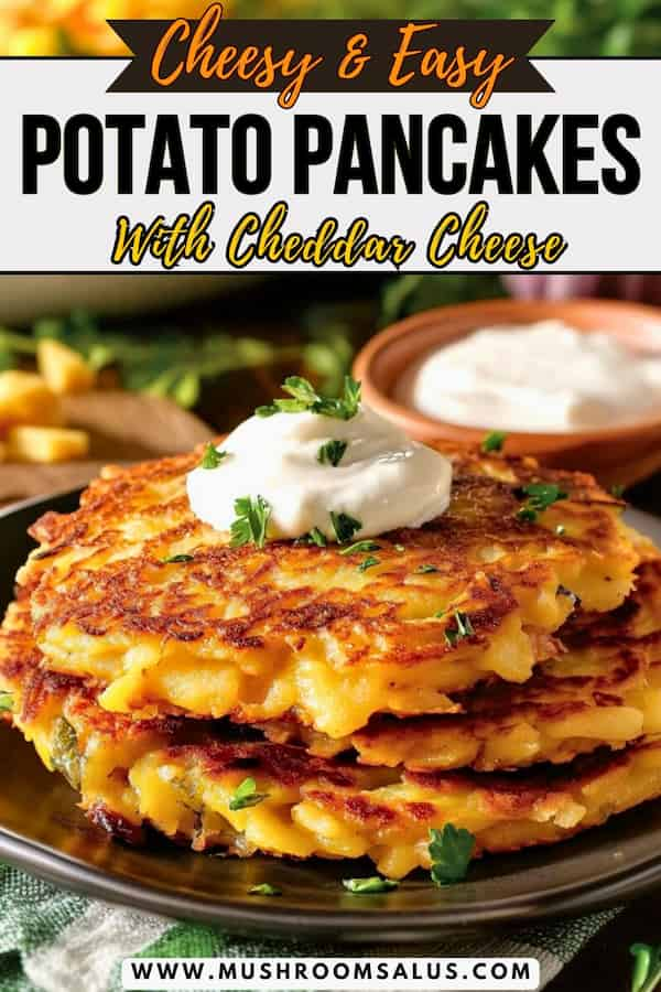 cheesy potato pancakes 