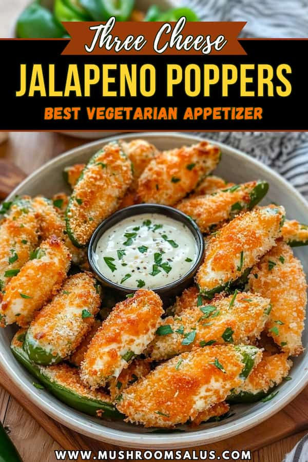 easy and cheesy jalapeno poppers best vegetarian appetizer recipe