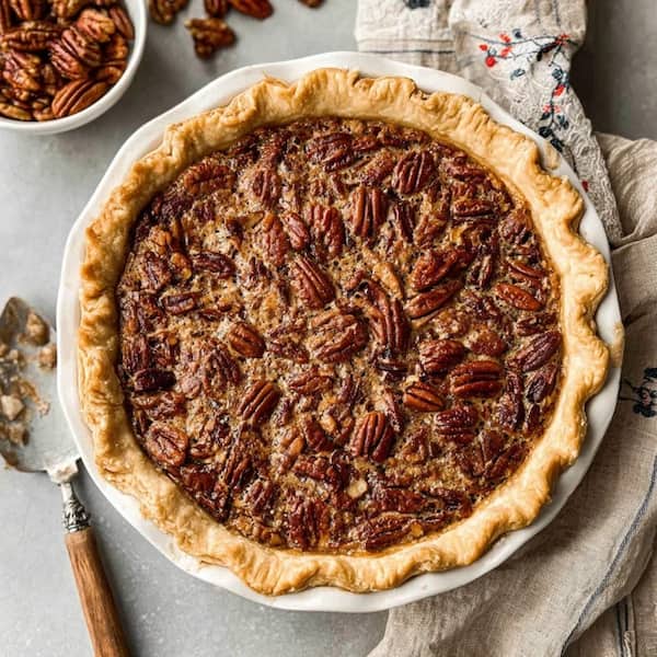 pecan pie baked