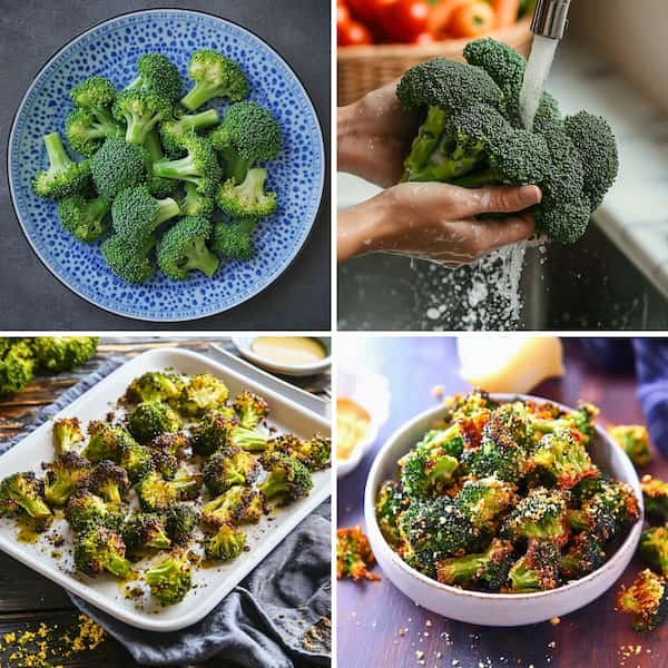 roasted broccoli step by step