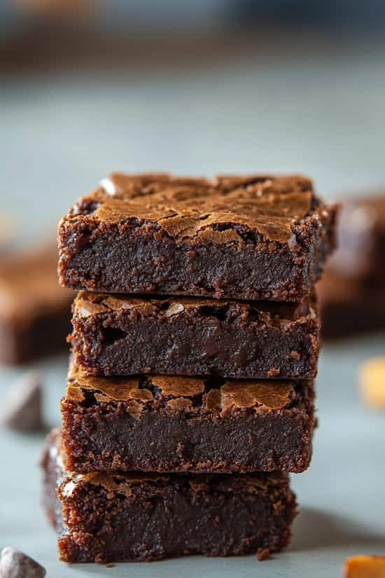 easy sweet potato brownies