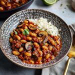 slow cooker three bean vegetarian chili