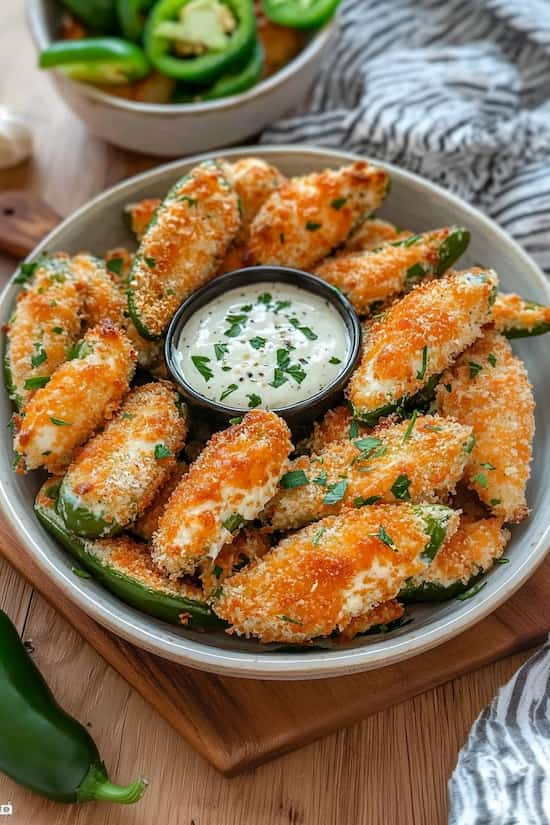 cheesy jalapeno poppers