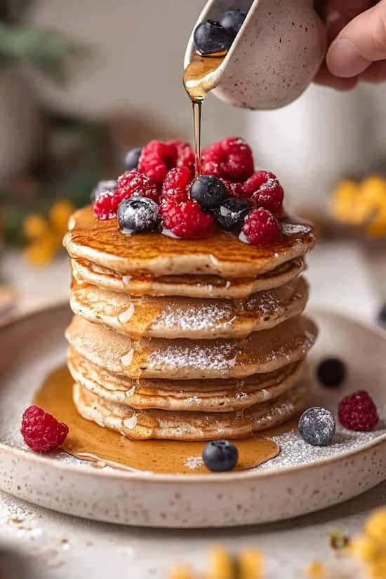 3 ingredient vegan pancakes recipe