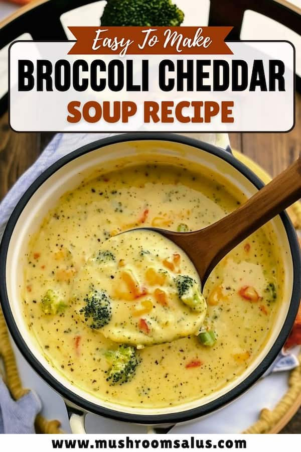 Easy Broccoli Cheddar Soup – Inspired by Panera