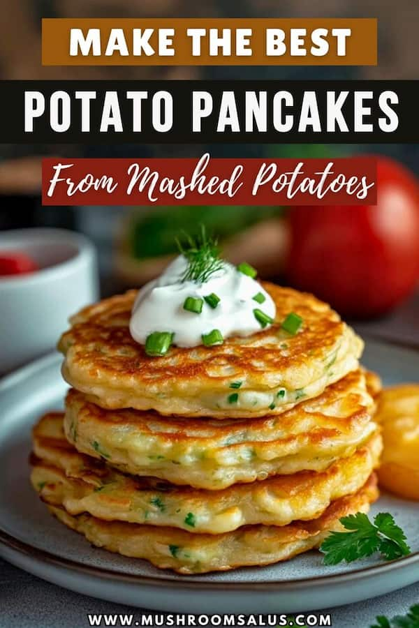 Easy Potato Pancakes from Leftover Potatoes