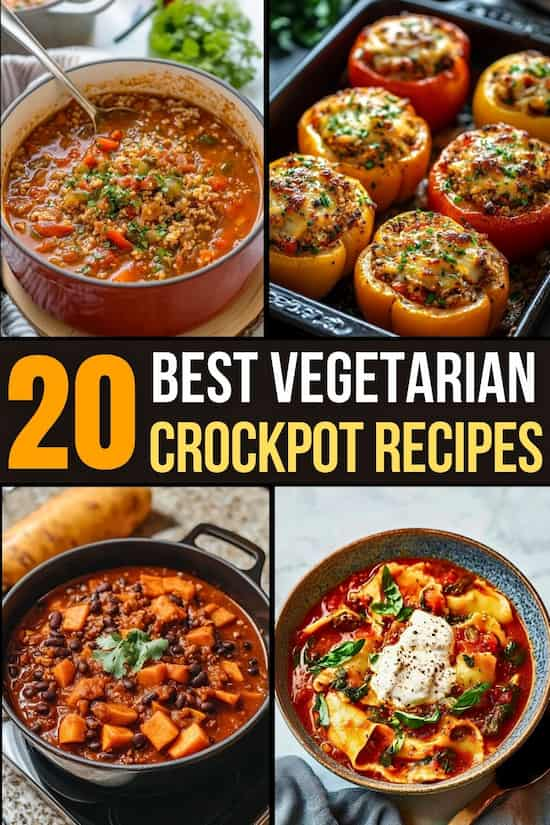 vegetarian crockpot recipes